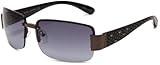 Marc by Marc Jacobs Women's MMJ 224/S 0CVL Rectangle Sunglasses,Dark Ruthenium Frame/Grey Shade Lens,One Size