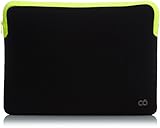 [ビームス] BEAMS C6 / ジップスリーブ for MacBook Pro 13inch 33750376234 55 (BLK/NEONYEL/ONE SIZE)