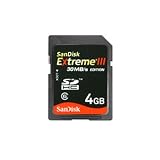 Sandisk SDSDX3-004G-A31 4GB Extreme III SD Card