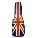 Union Jack Fabric Standard Electric Guitar Bag With Zip Fastener and Carry Handle by Electrovision