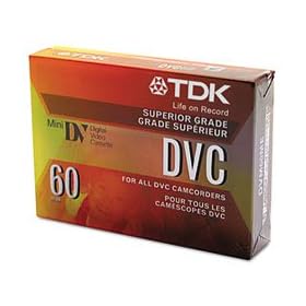 TDK Camcorder Mini Digital Video Cassette