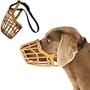 Classic Products Plastic Basket Dog Muzzle (Light Tan, Size 3, 2 Inches)