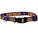 Minnesota Vikings Adjustable Pet Dog Collar (Medium)