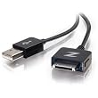 Cables To Go 35513 Zune-Compatible USB Sync and Charging Cable (Black)