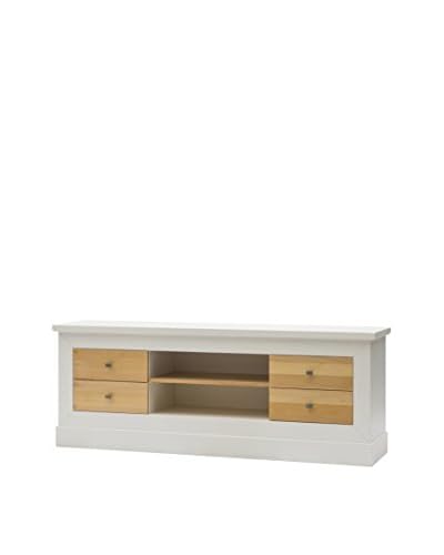 The Loft Mobile Tv Bianco/Naturale