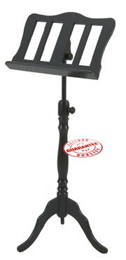 WOOD MUSIC STAND BLACK MS40BK On Sale