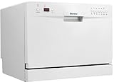 Danby DDW611WLED 6 Setting Countertop Portable Dishwasher With Electronic C ....