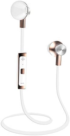 Rray Bluetooth Headphones Wireless Sport Stereo Bluetooth Headset in-Ear Noise Cancelling Sweatproof with Mic for iPhone 7 Samsung and Android Phones White