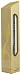 Traveler's Prayer Arbor Solid Brass Amulet, 121st Psalm