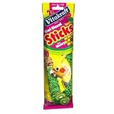 Vitakraft Kiwi Glazed Sticks Bird Treats for Cockatiels and Hookbills 6.8-oz bag