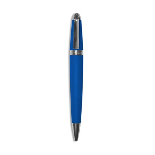 Xonex Softwist Pen, Blue Ballpoint, Twist Style, 5-1/4 Inch,Ocean (Dark Blue), 1 Count (44514)