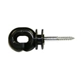 Fi-Shock SC-275 Black Ring Wood Post Insulator, 25-Per Bag Fi-Shock SC-275 Black Ring Wood Post Insulator, 25-Per Bag