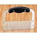 Dezine Black Handled Crinkle Cut Knife