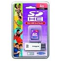INTEGRAL 4GB SDHC CLASS 4 CARD + USB CARD READER