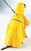 Kitchen & Housewares : Dog Rain Coat - Yellow w/ Reflective Stripe - X-Small (XS)