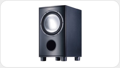 Canton AS 85 Active Front-Firing Subwoofer (Single, Black)
