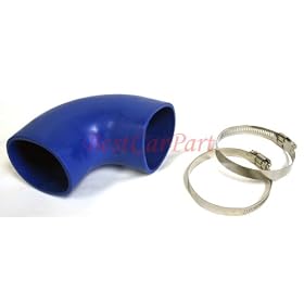 3"-3" 90 Elbow Intercooler Reducer Coupler Intake Turbo Blue (#Eb-3b)