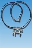 Apparel : Classic Horse Pendant - 6 pk