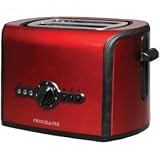 Frigidaire Metalic Red Stainless Steel Body 2 Slice Toaster with Black Trim  from Frigidaire