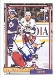 Thomas Steen, Winnipeg Jets Autographed Card