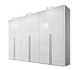 Solutions 31301-203 Dreht&uuml;renschrank 300 x 216 x 58 cm / polarwei&szlig; / Lack wei&szlig;