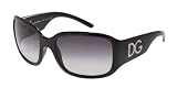 DOLCE & GABBANA D&G DG 6038B 501/8G BLACK PLASTIC SUNGLASSES