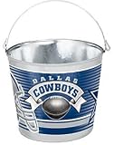 Dallas Cowboys Metal 5 Quart Pail