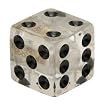 Trick Tops Dice Valve Caps pr. Clear