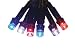 Red, White and Blue Led Light String Sparkler Stars Light Set