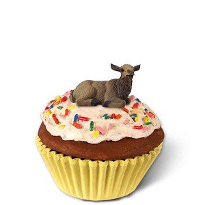 Elk Cow Cupcake Trinket Box