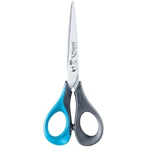 Maped-Sensoft-3D-Left-Handed-Scissors-with-Flexible-Handles-Stainless-Steel-Blades-6-33-Inches-Color-May-Vary-696510-