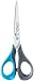 Maped Sensoft 3D Left-Handed Scissors with Flexible Handles, Stainless Steel Blades, 6.33 Inches, Color May Vary (696510)