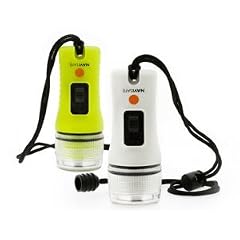 LED-Taschenlampe Navi Light glo - wasserdicht - gelb fluoreszierend