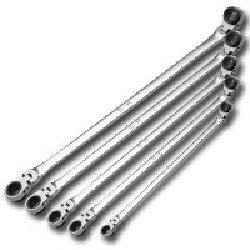 SK Hand Tool 89650 5 Piece XXL Double Box G-Pro Metric Wrench Set by SK Hand Tool