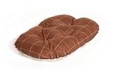 Danish Design Tweed Brown Quilted Mattress Dog Bed 76cm-30