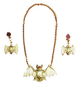 Childrens Toyshop  Toys : Halloween Jewellery | Bat Jewellery Set