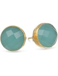 Coralia Leets Jewelry Design Opal Small Round Post Earrings