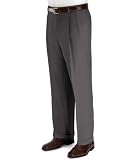 Wool/Cashmere Pleated Front Trouser