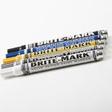 Paint marker for snorkel gear and sports equipment