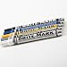 Paint marker for snorkel gear and sports equipment