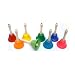 Musical Instruments Colored Hand Bells - 8 Note Set - Regular Size (Hand)
