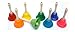 Musical Instruments Colored Hand Bells - 8 Note Set - Regular Size (Hand)