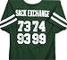 Sack Exchange autographed Football Jersey (New York Jets) signed by Mark Gastineau, Abdul Salaam, Joe Klecko, & Marty Lyons