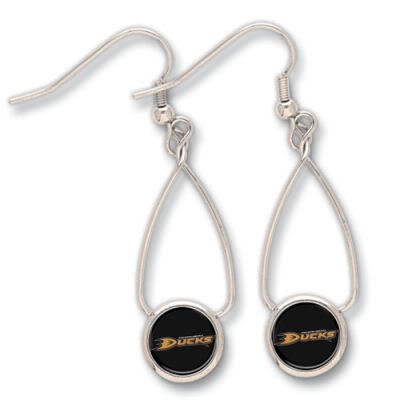 ANAHEIM DUCKS OFFICIAL LOGO EARRINGS