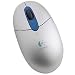 Video Games : Logitech Cordless Optical Mouse - Mouse - optical - 3 button(s) - wireless - RF - USB / PS/2 wireless receiver - silver