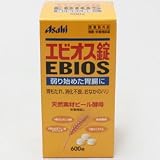 アサヒフード）エビオス ６００錠