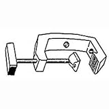 R And M Ventures The Santee Special C Clamp For Boat Or Pier by R & M Ventures