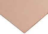 Copper 101  Sheet, 1/8" Thick, 12" Width, 12" Length
