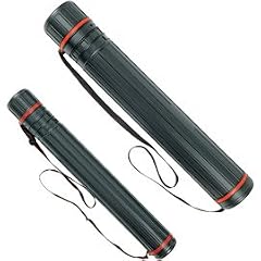 Transportrohr Transportrolle schwarz variabel von 78cm bis 133cm, 12cm Durchmesser