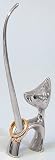 Silver Cat Ring Holder